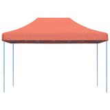 Sklopivi prigodni šator za zabave terakota 410 x 279 x 315 cm | shoptok.hr
