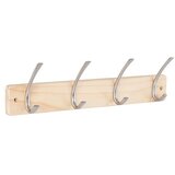 WALTECO Garderobna letev (Do x Š x V: 450 x 80 x 130 mm, Les, Rjava) Cene