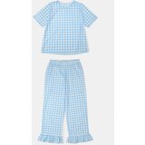 Sinsay Dvodijelna karirana pidžama | shoptok.hr