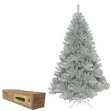  Umjetna božićna jelka, 180 cm, srebrna, sa stalkom Cene