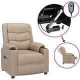  Električni naslanjač kapučino umetno usnje, (20928195) | Shoptok.si