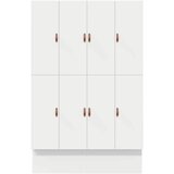  Krevet s ladicama s ladicama Bijelo 150 cm Konstruirano drvo | shoptok.hr