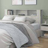 The Living Store Vzglavna omarica betonsko siva 200x18,5x104,5 cm - Vzglavna Omarica, (21418566) | Shoptok.si