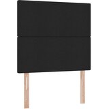  LED krevet za pohranu s madracem Crna 90 x 200 cm Tkanina | shoptok.hr
