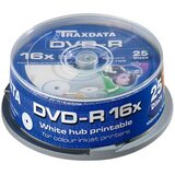  DVD-R TRAXDATA, 4.7GB, 16X, CAKE 25 kom full printable,white | Eponuda.ba