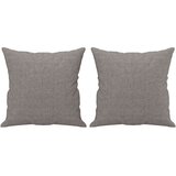  3-dijelni set sofa s jastucima smeđesivi od tkanine | shoptok.hr