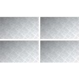 Aluminijaste protizdrsne plošče, 4 kosa, 70x40 cm, (22014940) | Shoptok.si