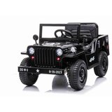 Lean_Toys Otroški električni avto USA ARMY 4x4 Enosed 12V Črna Cene