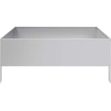  Vrtna posuda za sadnju 100 x 100 x 25 cm pocinčani čelik | shoptok.hr