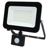 Greentech led reflektor sa senzorom 50w 6500k 4250lm ip65 crni ( AFS-50BK ) | ePonuda.com
