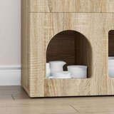  Kreveta Sonoma hrast 80.5 x 35 x 59 cm Konstruirano drvo | shoptok.hr