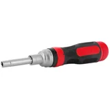 set račnastog odvijača sa nastavcima 8 u 1 - 3 funkcije RH-2725 bl 24cm/330g