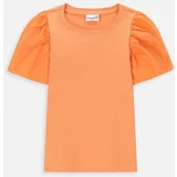 Coccodrillo Otroška kratka majica oranžna barva