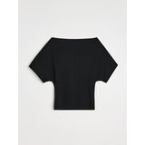 Sinsay Bluza s viskozom i asimetričnim izrezom | shoptok.hr