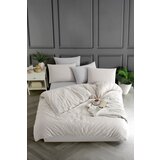 Hanah home komplet posteljine Yarn Dyed, 160x220cm,100x200cm, Bež Cene