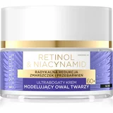 Eveline Cosmetics Retinol & Niacynamid intenzivna obnovitvena nočna krema 60+ 50 ml