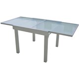 Garden Pleasure Vrtni blagovaonski stol sa staklenom pločom 90x90 cm Lola - | shoptok.hr