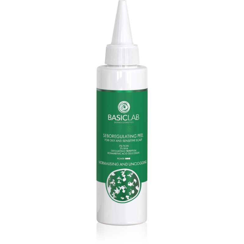 Dermocosmetics Trichologis eksfolijacijski serum za piling za masno vlasište 150 ml