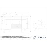 MID.YOU SEDEŽNA GARNITURA, struktura bež | Shoptok.si