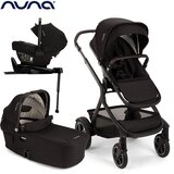Nuna® dječja kolica 4u1 demi™ next s rolkom + pipa™ next caviar + isofix baza next | shoptok.hr