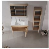 Hanah home Kupatilski ormarić sa umivaonikom i ogledalom (2 komada) Side 100 v3 635 Cene