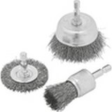 Lux Tools Četka za bušilicu 3-DJELNI SET OD ČELIKA | shoptok.hr
