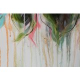  Naslikana slika na platnu cvetje 1-delna CWF1671WE1 - 70x70 cm () | shoptok.hr