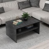 Hanah home stočić za dnevnu sobu apollon - black black marble coffee table