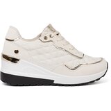 Shelvt Beige sneakers with shimmering gold accents Cijene