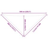  Jedro za sunce Narančasta i smeđa 4 x 4 x 5,8 m | shoptok.hr