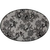  Lace djt - black blackwhitegrey bathmat | Eponuda.com