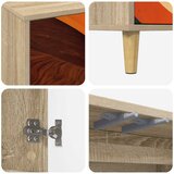  ormar BONN 102 x 33 x 50 cm Sonoma Konstruirano drvo | shoptok.hr
