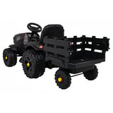 Ramiz Otroški traktor na baterijo 12V z prikolico črna | Shoptok.si