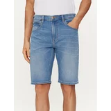 Lee Jeans kratke hlače 5 Pocket 112349235 Modra Regular Fit