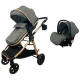 kolica x1 2u1 grey gold ( NN0046 )