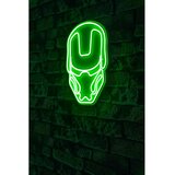 Wallity Dekorativna plastična LED rasveta Iron Man Green | ePonuda.com