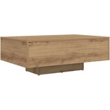  Stolić za kavu s LED svjetlima u boji hrasta 85x55x31 cm | shoptok.hr