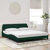  Okvir za krevet Dover tamnozeleni 180x200 cm baršunasti | Eponuda.ba