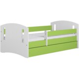Classic Drveni dječji krevet 2 s ladicom - zeleni - 160*80cm | shoptok.hr