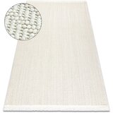 RugsX Preproge Preproga NANO FJ86B Chevron, ribja kost, ravno 240x330 cm Bela | Shoptok.si