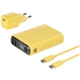 REAL POWER PB-10000 Power Pack powerbank (rezervni akumulatorji) 10000 mAh Li-Ion USB\, USB-C® rumena, (20432911) Cene