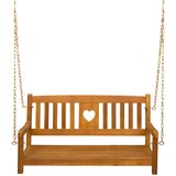  Ljulska klupa za vrt Prirodna 110 x 56 x 58 cm | Eponuda.com