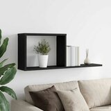  Plutajuće police Crni hrast 80 x 15 x 30 cm Konstruirano drvo - Crni hrast 1 | shoptok.hr
