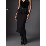 Sinsay Midi suknja s volanom | shoptok.hr