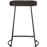 vidaXL barski stolci 2 kom crni 45x40x62 cm masivnog drva manga | shoptok.hr