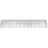 Vanjski kokošinjac 3 x 12 x 2 m od pocinčanog čelika | shoptok.hr