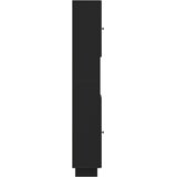  Kupaonski ormar s otvorenom policom EDE Crna 30 x 31 x 190 cm - Crna | shoptok.hr