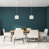  Luster na sajli HELEN 1xE27/15W/230V Ø 20 cm bela/zlatna | Eponuda.com