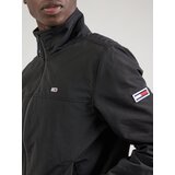 Tommy Jeans Prehodna jakna 'ESSENTIAL' črna | Shoptok.si