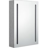  LED kupaonski ormarić s ogledalom boja betona 50 x 13 x 70 cm | shoptok.hr